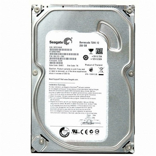 Seagate 250GB SATA2 - Used & Garansi 1 Tahun [Search]