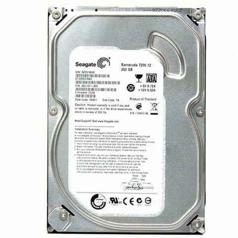 Seagate 250GB SATA2 - Used & Garansi 1 Tahun [Search]