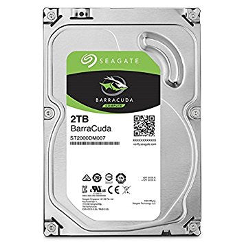 Seagate 2TB SATA3 - 7200 RPM - Barracuda Series