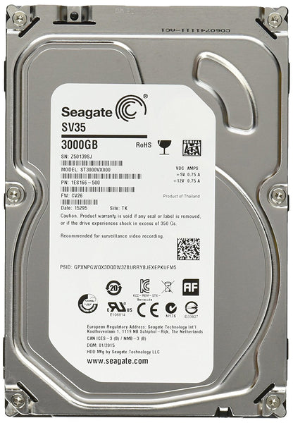 Seagate 4TB SV35 For CCTV - SkyHawk Series