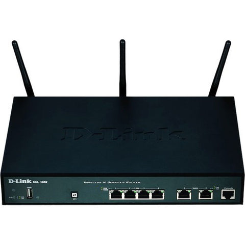 D-Link -DSR-500N-IEEE 802.11n Wireless Router
